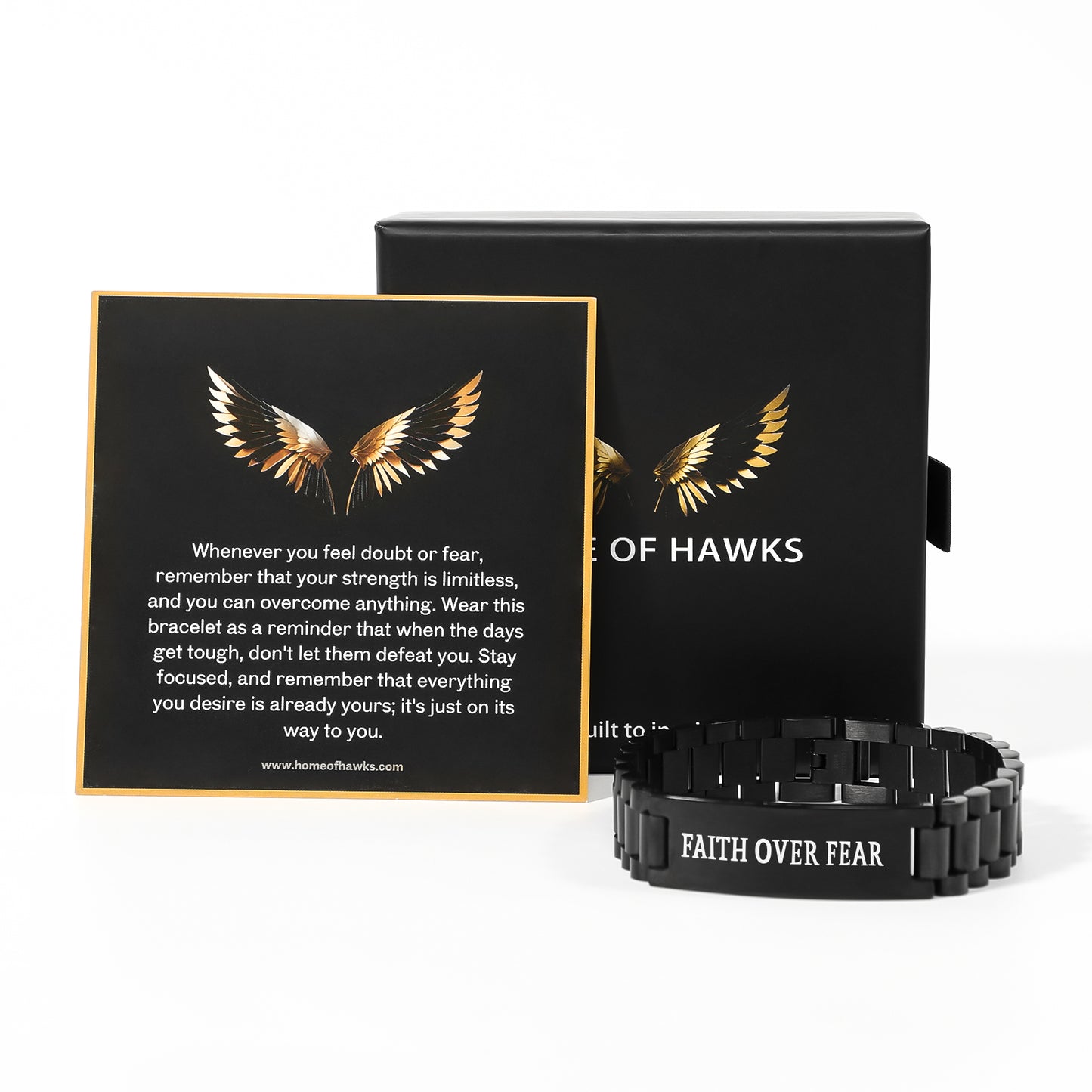 Braccialetto Faith Over Fear Day & Night Edition