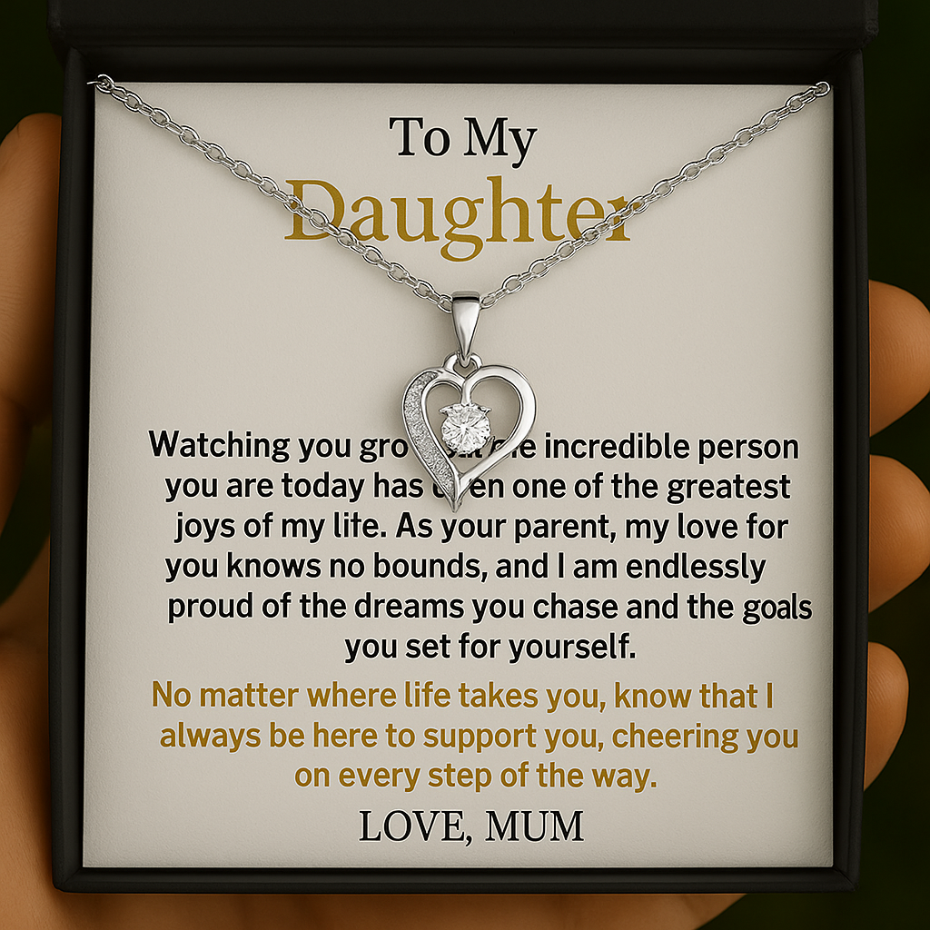 To My Daughter - Eternal Bond Necklace