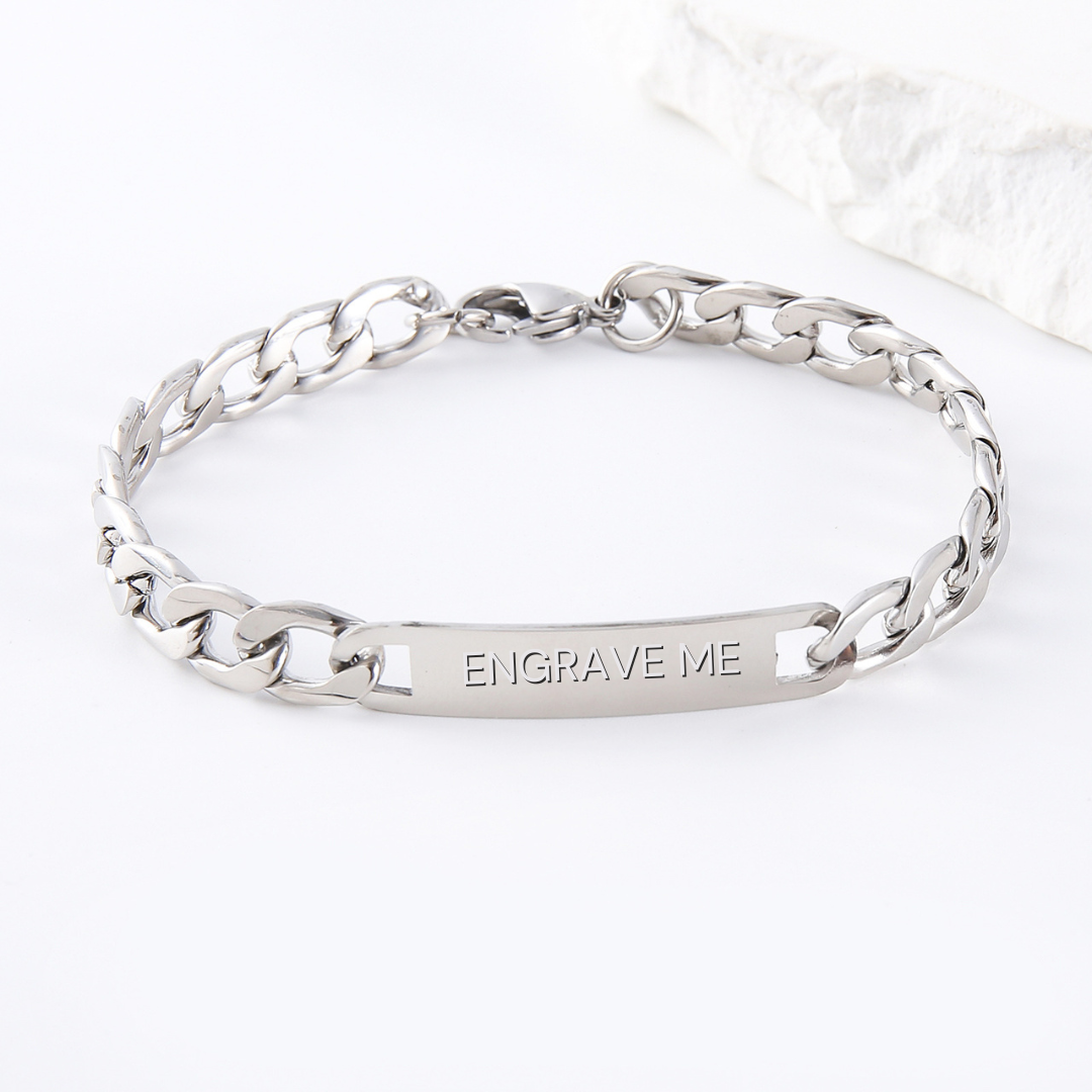 Personalised Cuban Link Bracelet