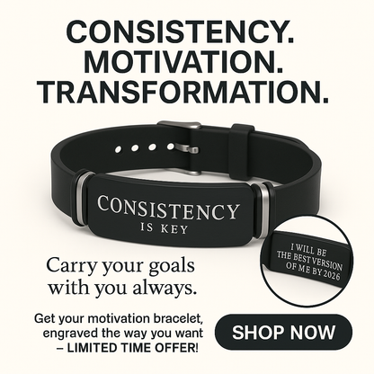Consistency Is Key Bracelet