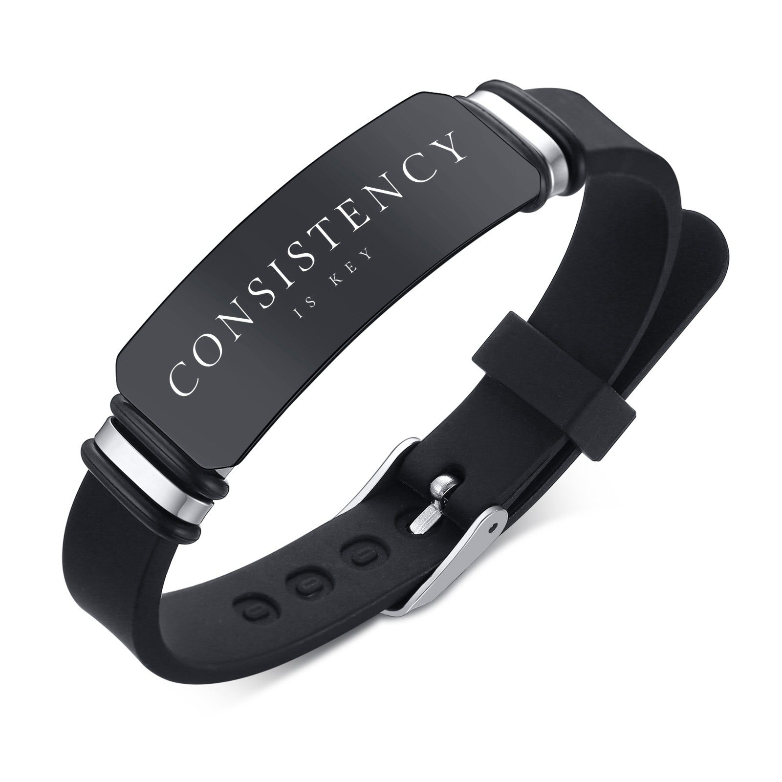 Consistency is key bracelet 