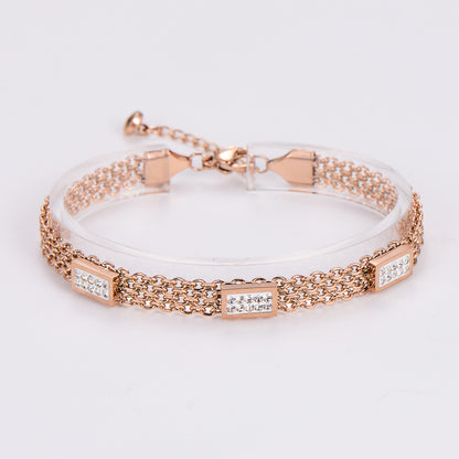 Mesh Crystal Bracelet