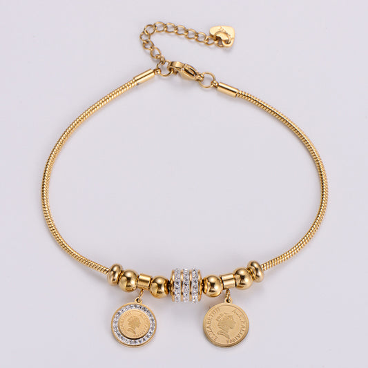 Elizabeth Charm Bracelet