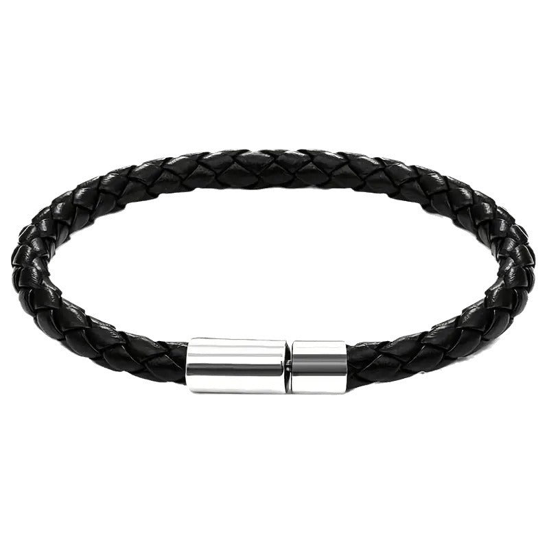 mens leather bracelet